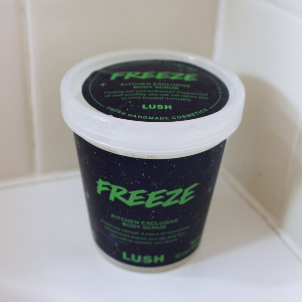 Freeze Body Scrub - Lush Kitchen Exclusive January 2025